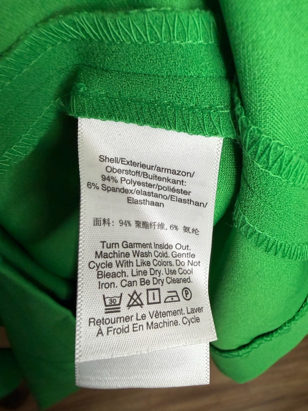 DKNY Green Sheath Dress Size 16 Ruched Short Sleeve Boat Neck NWT - Picture 4 of 6
